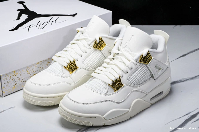 Reps LUCY Jordan Retro AQ9129-170 Gold Metallic 4 0712